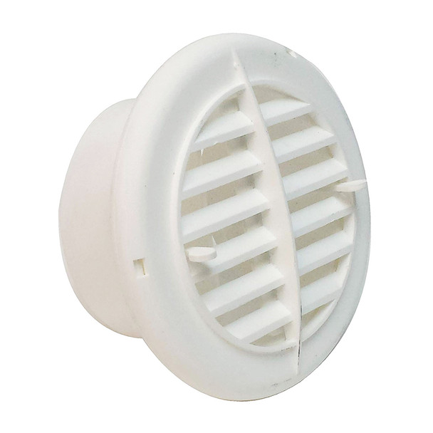 AP Products A10-3350VP Round Air & Heat Furnace Vent 4" - White
