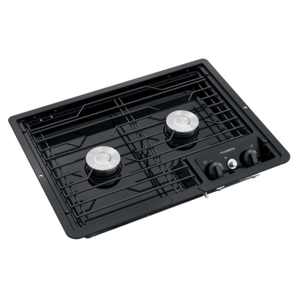 Dometic™ D21-BPW (50210) RV 2-Burner Propane Cooktop - Black