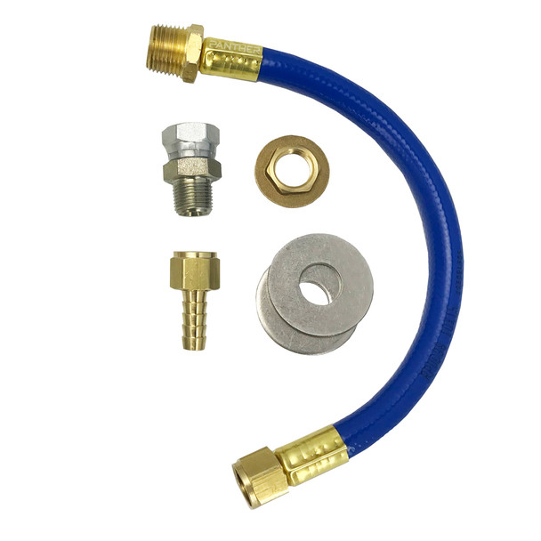 CAN Srl RB1486 Fold-Down RV Kitchen Sink Faucet - Cold Tap