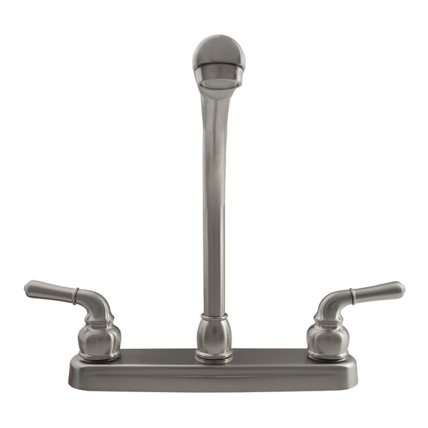 Dura DF-PK210C-SN Classic Hi-Rise RV Kitchen Faucet Satin Nickel