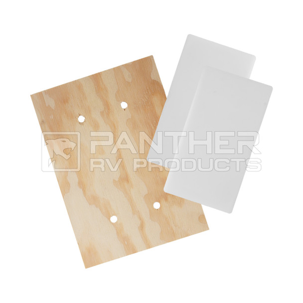 Lagun 06667 Original Adjustable Dining Table Leg System with Bolt Kit, Wedges, and Board Included - Standard Height