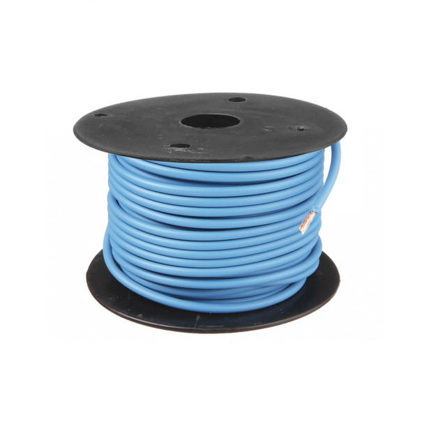 12-Gauge Blue Low-Voltage RV GPT Primary Copper Wire - 25 ft.