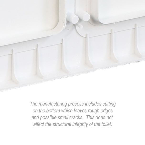 Thetford C402CR RV Self-Contained Cassette Toilet - Electric Flush - RH Cassette