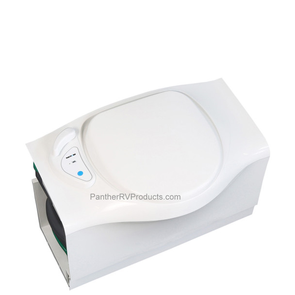 Thetford C402CR RV Self-Contained Cassette Toilet - Electric Flush - RH Cassette