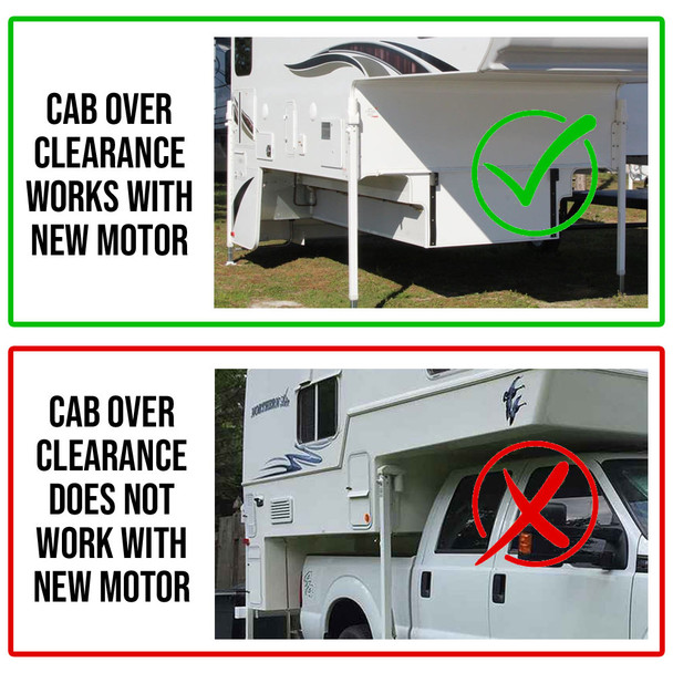 Happijac 733960 Truck Camper Jack Electric (CCS) Motor Upgrade Kit