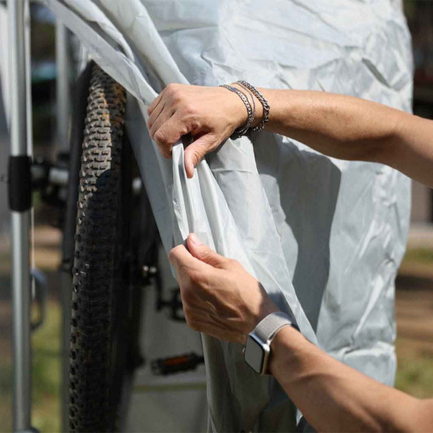 Fiamma 04502F01 RV Lightweight Polyester Bike Cover (4 Bikes) - Grey