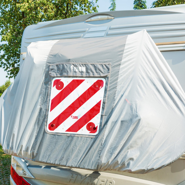 Fiamma 04502F01 RV Lightweight Polyester Bike Cover (4 Bikes) - Grey