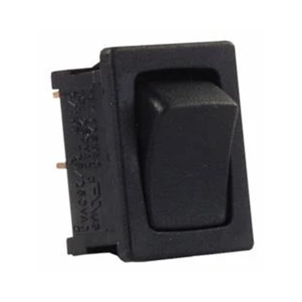 JR Products 12781-1 Mini Rocker Switch On/Off Black