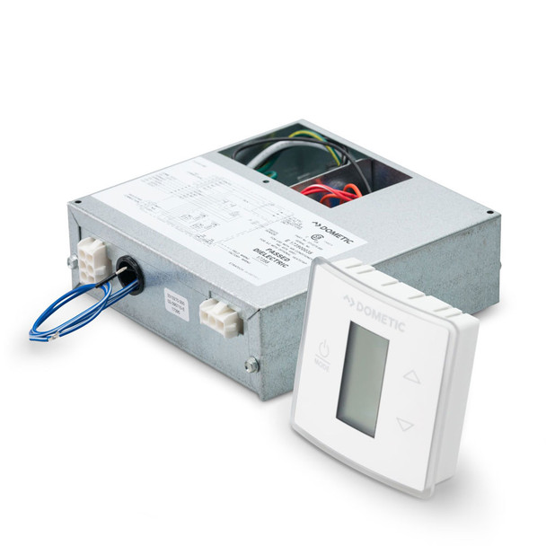 Dometic™ Duo-Therm 3316232.700 CT Single Zone T-Stat w/ Control Kit (Cool/Furnace/Heat Strip) - White