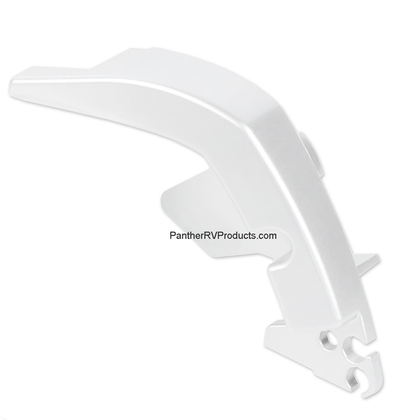 Fiamma® 98673-209 F80 Awning Lead Rail LH End Cap - Polar White