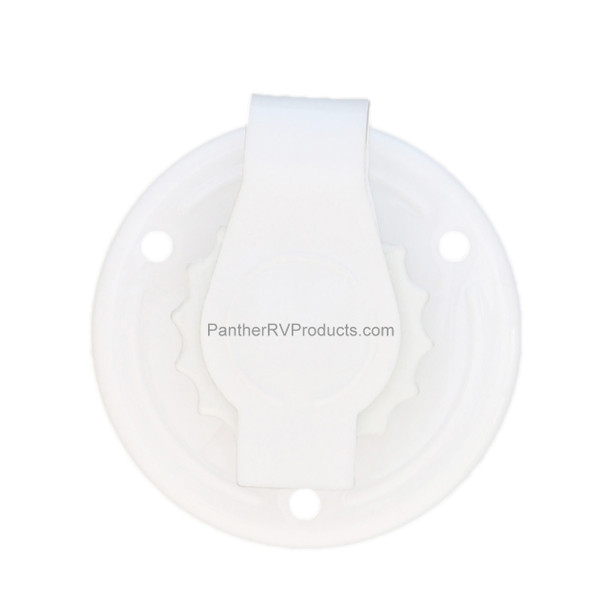 Valterra A01-0170LF Fresh City Water Inlet w/ Check Valve- White