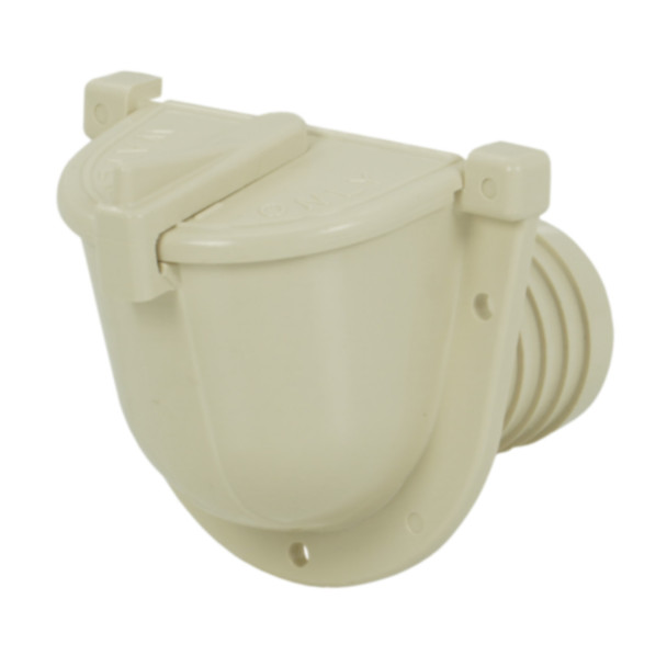 Camco 37002 Gravity Fresh Water Fill Inlet - Colonial White