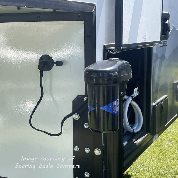 Rieco Titan 16542 Electric Jack Motor Female Plug - Single - Black