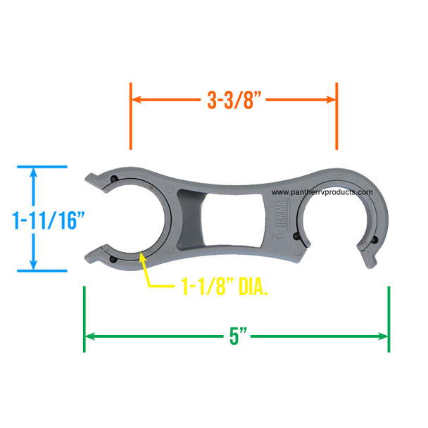 Fiamma 98656-378 Rack Holder For Carry Bike Systems - Grey