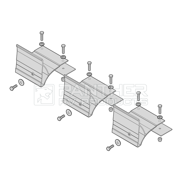Fiamma® 98655-485 F45S Dodge Promaster Awning Adapter Bracket Kit