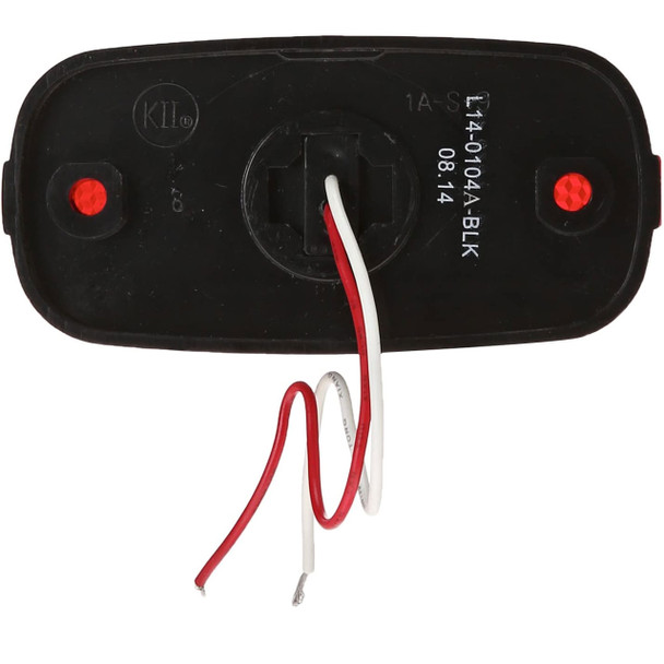 Kaper L14-0104A-BLK Amber LED Marker Light