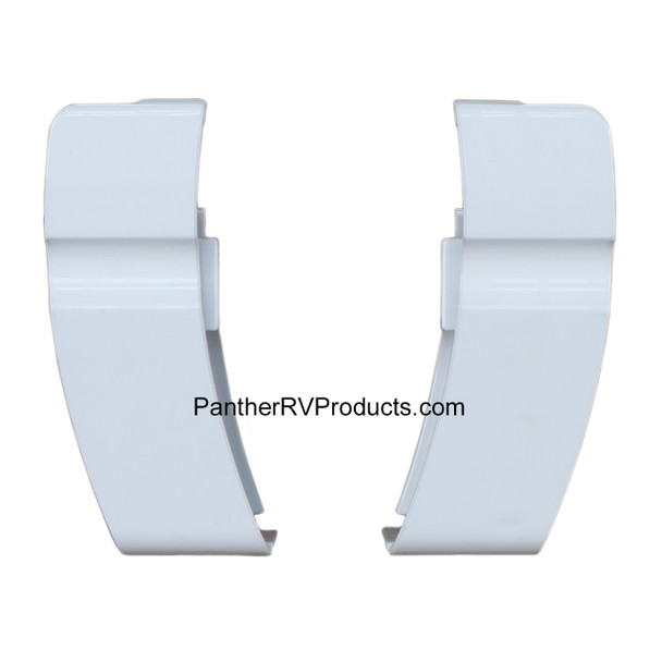 Dometic™ 3314221.000B RV Awning Leadrail Caps - White