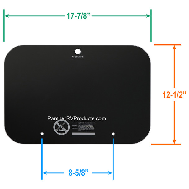 Dometic™ SMEV 1053103543 OEM Glass Lid for PI8022 Series Cooktop