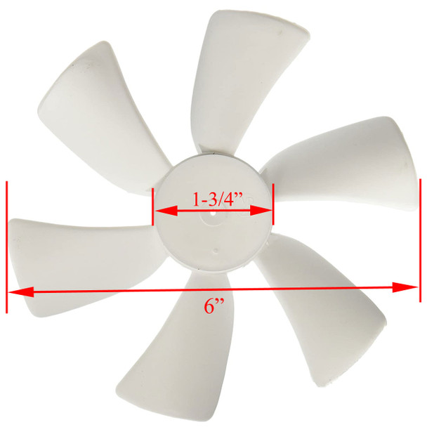  Ventline BVA0163-00 Replacement Fan Blade for Ventline Ventadome Trailer Roof Vents