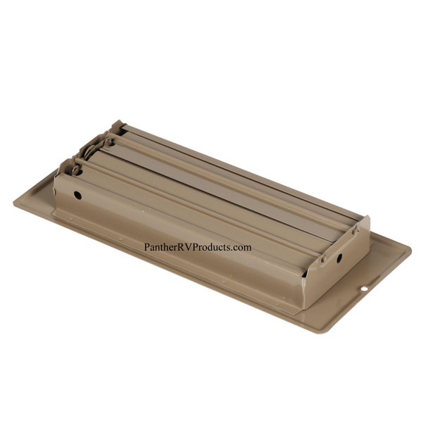 AP Products 013-628 RV Heating/Cooling Floor Register - 4" x 10" - Brown