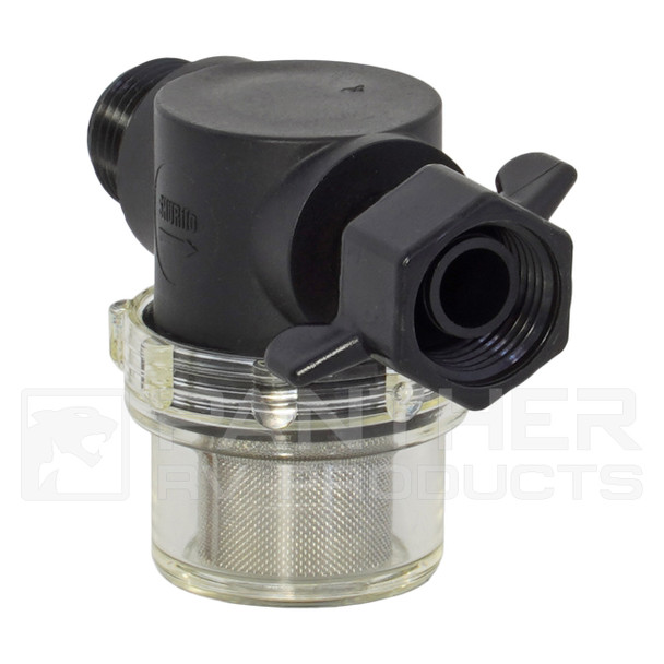 Shurflo 4048-153 High Flow RV Fresh Water 12V Pump Complete Kit - Strainer