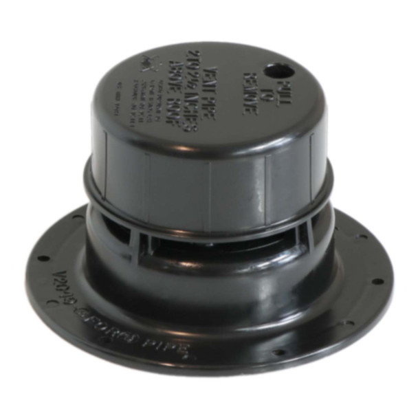 Ventline V2049-55 RV Plumbing Sewer Vent Cap - Black