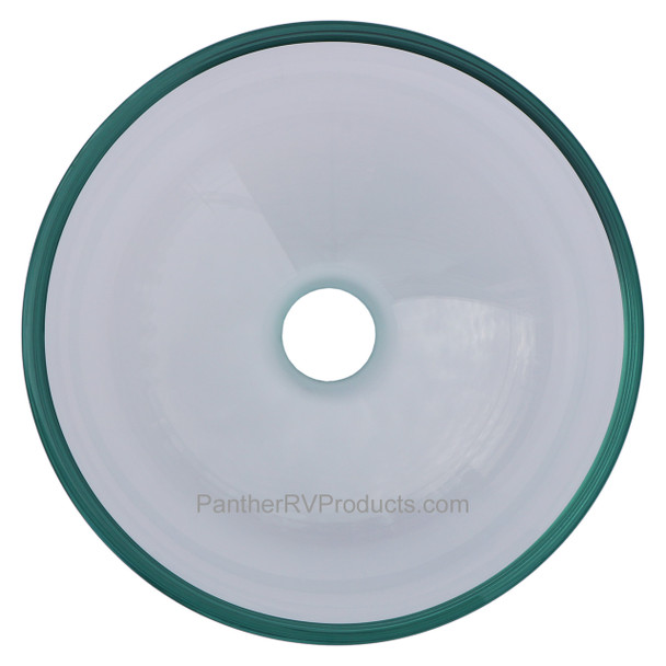 CAN Srl LA1499 Campervan Compact Round Glass Kitchen Sink