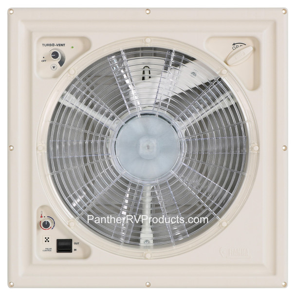 Fiamma 03623F01 Turbo-Vent Rooflight with Fan - White