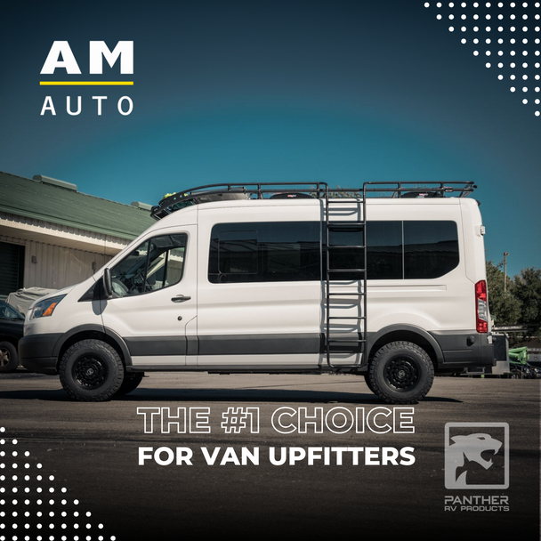 AM Auto FT14-RS1-FHSS Ford Transit Passenger's Side Sliding Door Window