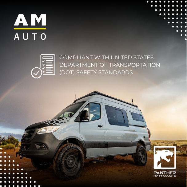 AM Auto MS06-R1-HSS Mercedes Sprinter Passenger's Side Sliding Door Window