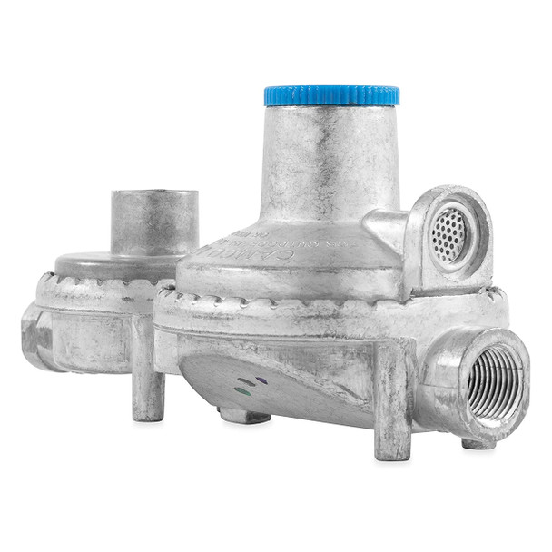 Camco 59312 LP Dual-Stage Vertical Propane Regulator