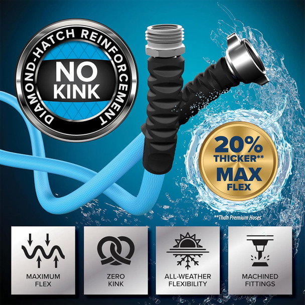 Camco 22592 EvoFlex RV / Marine Drinking Water Hose - 10'