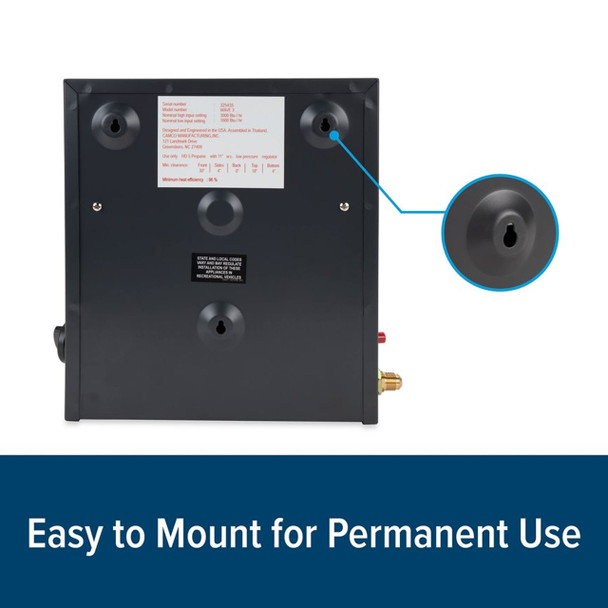 Camco 57331 RV Olympian Wave 3 Catalytic Propane Space Heater