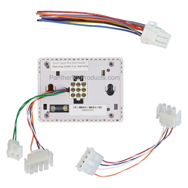 Micro-Air 356 RV Air Conditioner Thermostat for Coleman Controls - White