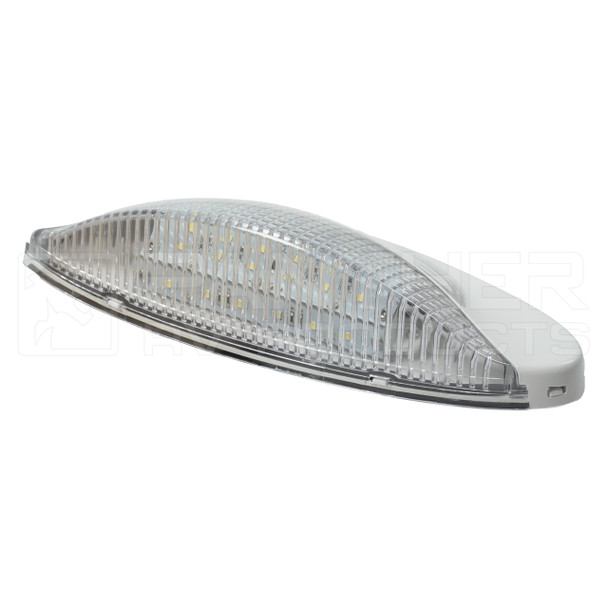 Kaper II L17-0004 Euro Style RV Exterior Porch Light - White