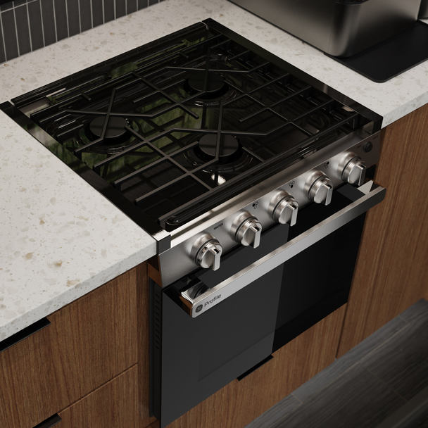 GE® Profile PLD621RTSS RV Kitchen 21" Range - 3-Burner Cooktop / Oven