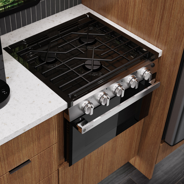 GE® Profile PLD617RTSS RV Kitchen 17" Range - 3-Burner Cooktop / Oven