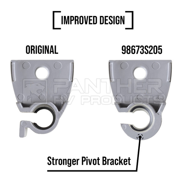 Fiamma® 98673S205 OEM F80s Right Hand Awning Leg Swivel Holder