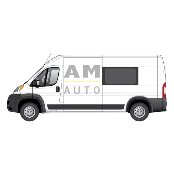 AM Auto PB07-L2L-3 RAM ProMaster Driver's Side Middle Bonded Window