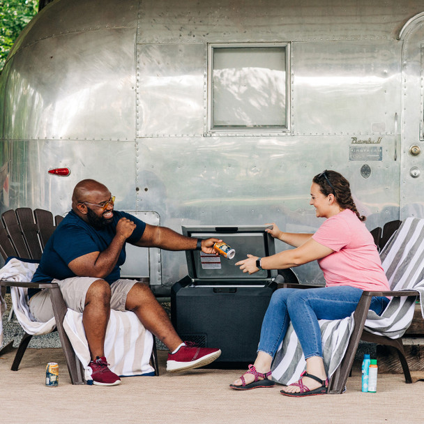 GE Profile™ PRV02ATTBB Cooler Style Portable Refrigerator - 1.7 Cu. Ft.