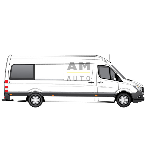 AM Auto MS06-RS3L Mercedes Sprinter Passenger's Side Fixed Back Window