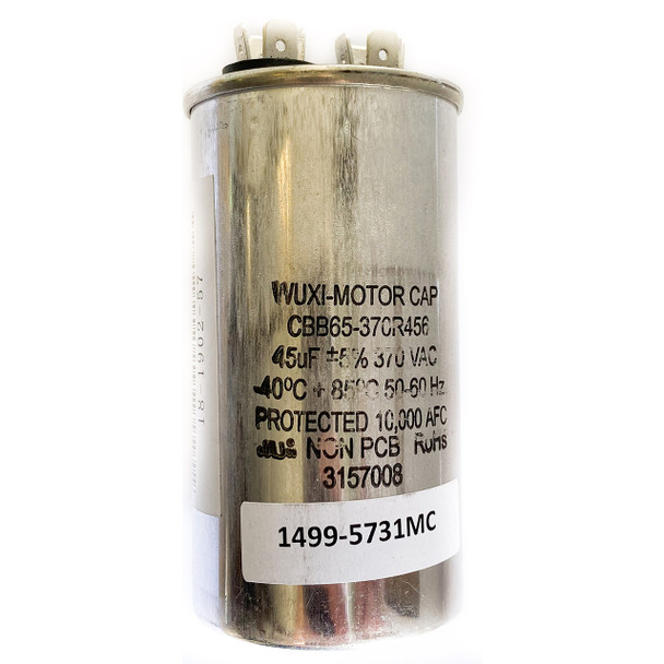 MC Enterprises 1499-5731MC Coleman Mach Aftermarket RV Air Conditioner Fan Motor Capacitor 45 MFD