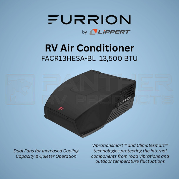 Furrion Chill® FACR13HESA-BL RV Roof Air Conditioner - 13.5k BTU - Black