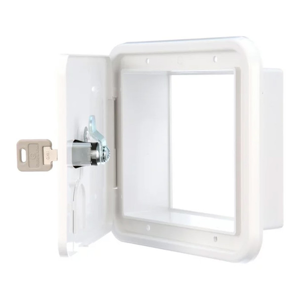 Thetford 94335 Medium Electric Cable Hatch - Polar White