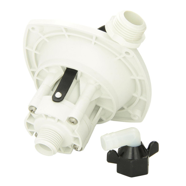 Shurflo 183-029-18 RV City Fresh Water Inlet w/ Pressure Regulator - White