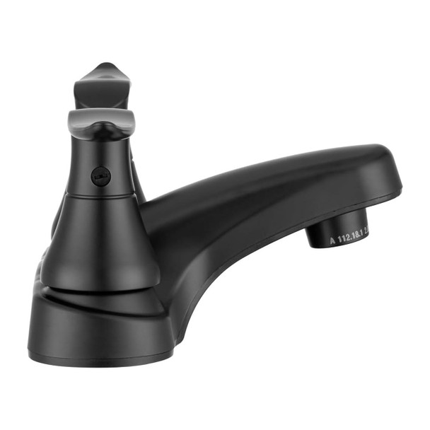 Dura Faucet DF-PL700LH-MB Elegant RV Lavatory Faucet - Matte Black
