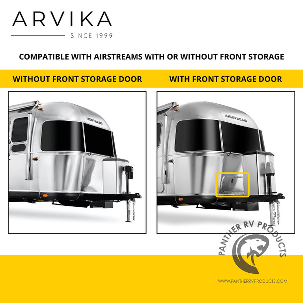 Arvika 7002AFAR13 Airstream Trailer A-Frame Bike Rack - 2 Bikes