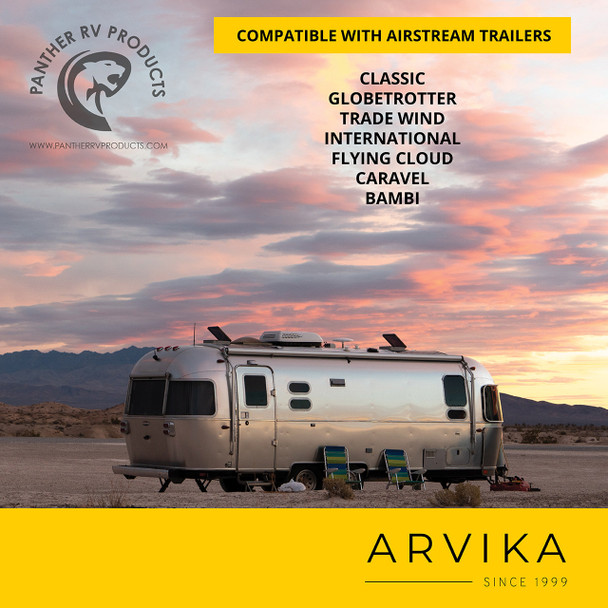 Arvika 7002AFAR13 Airstream Trailer A-Frame Bike Rack - 2 Bikes