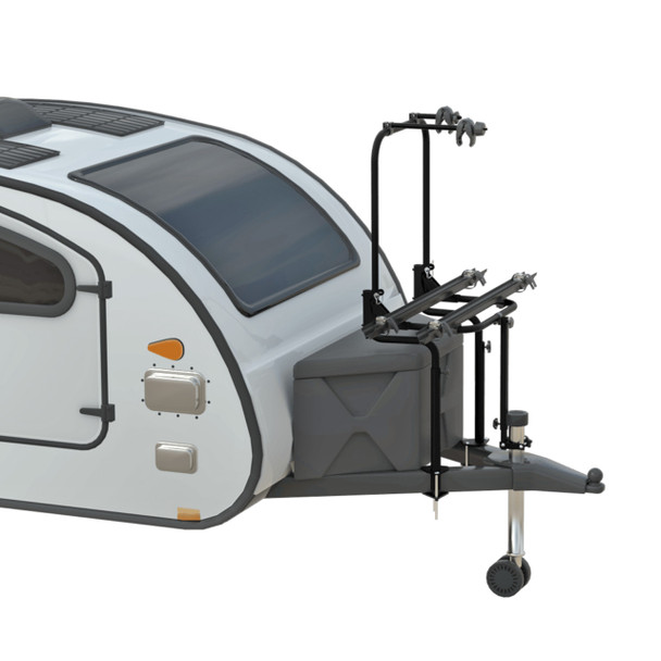 Arvika 7002AFT@B Teardrop Trailer A-Frame Bike Rack - 2 Bikes