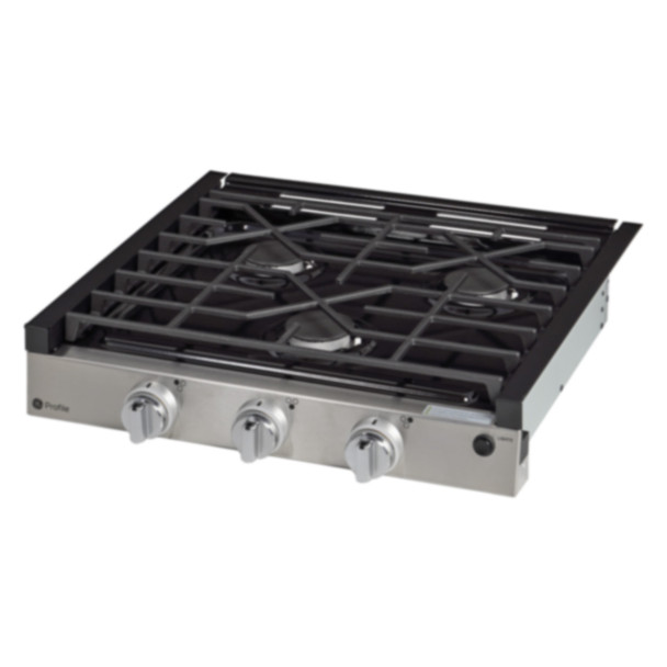 GE® Profile PLU621RTSS RV Kitchen 3-Burner Propane Cooktop